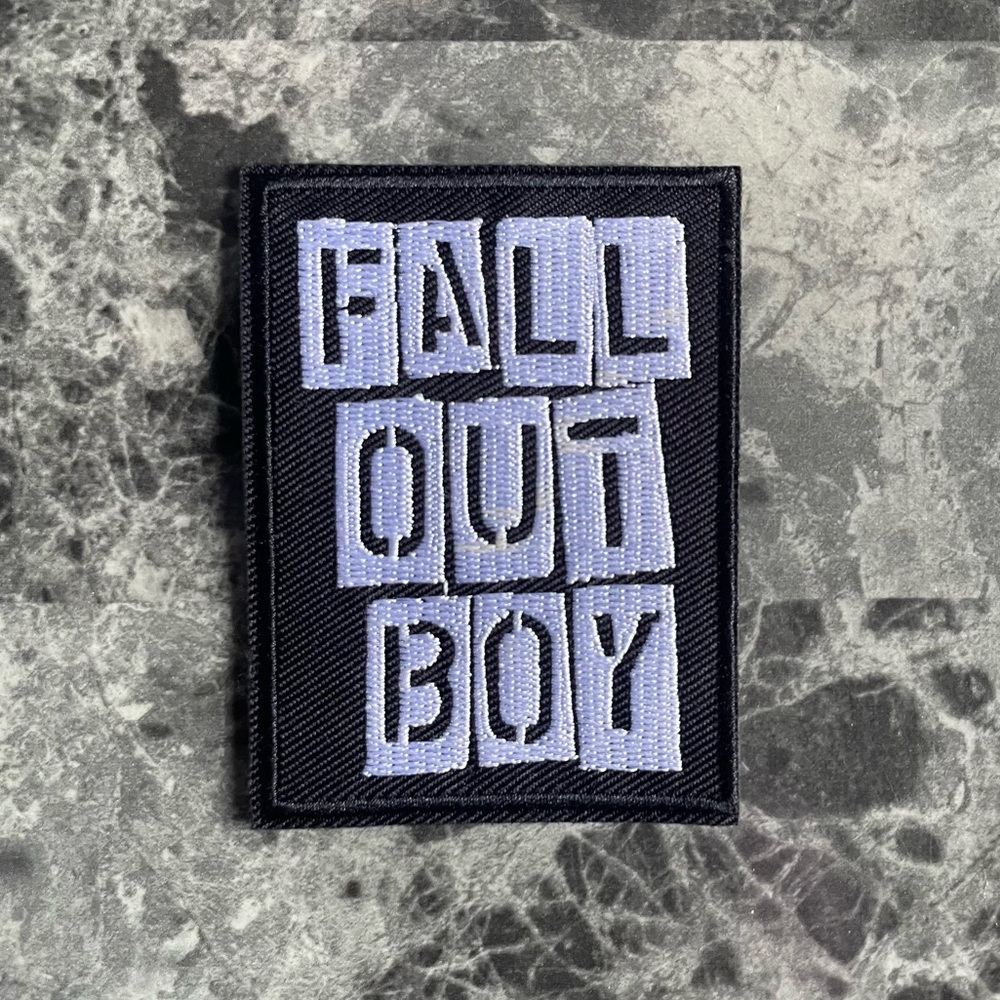 Fallout Boy Embroidered Iron-on Patch